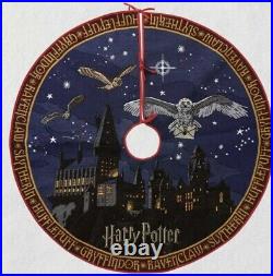 2020 Hallmark Harry Potter Hogwarts Castle Magic Christmas Tree Skirt Lights UP
