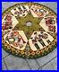 60 Hand Hooked Wool Christmas Tree Skirt With Nutcrackers, Trains & Toy Theme