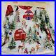 Artisan De Luxe Christmas Tree Skirt 50 Beaded Barns Dears Trees Nature Scene