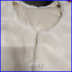 Balsam Hill Ivory Faux Fur Tree Skirt 84 (-NewithOPEN -)