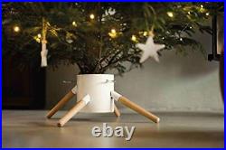 Bloem White TREEFAM Real Family Christmas Tree Stand Large up to 10 ft