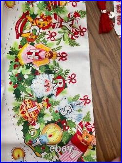 Bucilla Christmas Heirloom Merry Christmas Tree Skirt & Ornament Kit 82102
