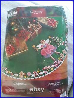 Bucilla Christmas Sugarplum Fairy Tree Skirt Kit 85445 Nutcracker Best Price