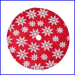 Christmas Tree Skirt Big Carpet Ornament Mat For Home Floor Party Decorations
