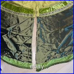 Christmas Tree Skirt Silk Velvet