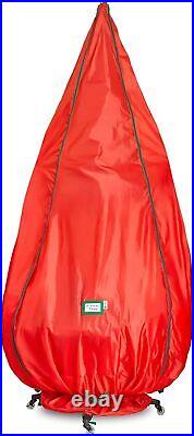 Christmas Tree Storage Bag with Heavy-Duty Rolling Stand for Up to 9ft Tree