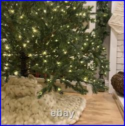 Chunky Knit Christmas Tree Scarf, Christmas Tree Skirt, Tree Skirt, 40 x 60
