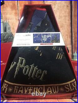 Complete Harry Potter Christmas Set Hogwarts Tree Topper/8 Ornaments/Tree-skirt
