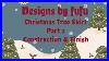 Designs By Juju Christmas Tree Skirt Tutorial Pt 2 Block Construction Backing U0026 Finishing