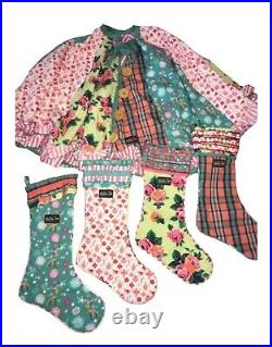 Discontinued Matilda Jane Round Tree Skirt with 4 Matching Stockings Retired