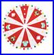 Disney Parks Classic Mickey Icon Reversible Red Holiday Christmas Tree Skirt New