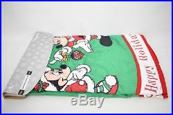 Disney Parks Santa Mickey Minnie Holiday Christmas Tree Skirt