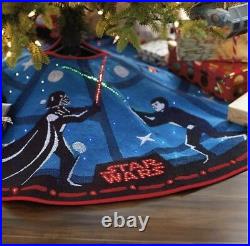 Hallmark 2018 Star Wars The Force is Strong Christmas Tree Skirt Keepsake Gift