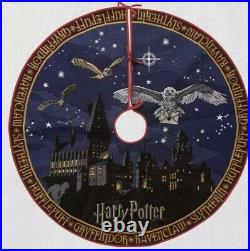 Hallmark 2020 Harry Potter Hogwarts Castle Magic Light Up Christmas Tree Skirt