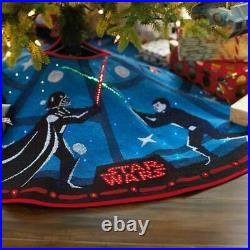 Hallmark Star Wars The Force is Strong with This One Magic Christmas Tree Skirt