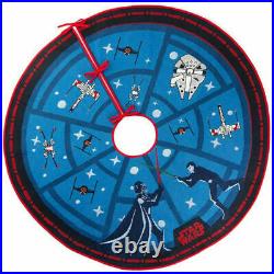Hallmark Storytellers Star Wars The Force Is Strong Christmas Tree Skirt