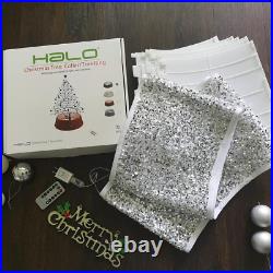 Halo Christmas Tree Skirt/ Tree Collar / Base Cover / Tree Bottom Cover with Pro