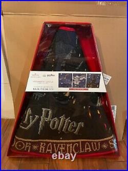 Harry Potter Hogwarts Castle Magic Light Up Hallmark 2020 Christmas Tree Skirt