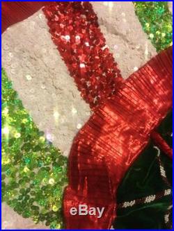 Katherine's Collection Wayne Kleski 72 Tree Skirt Christmas NOS Red & Green