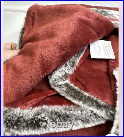 Koolaburra By Ugg Jasper Tree Skirt PLUS 4 Stockings Luxury Premium Plush Set