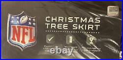 Lot Of 8 NFL San Diego Chargers Christmas Tree Skirts, Plus Bonus Pillow