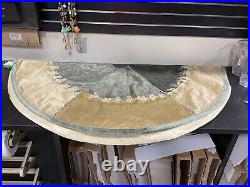 MacKenzie-Childs Precious Metals Tree Skirt NEW without Packaging