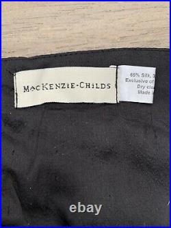 Mackenzie childs VINTAGE Tree Skirt/Christmas Velvet