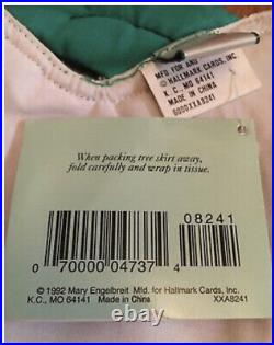 Mary Engelbreit Hallmark Tree Skirt 48 inches new tags