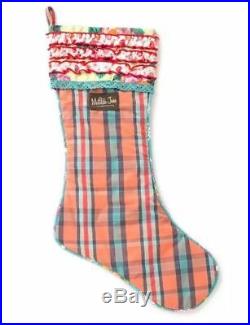 Matilda Jane Christmas Memento Tree Skirt & Matching Stocking 5 Piece Set New