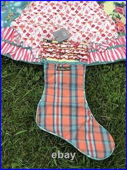 Matilda Jane Christmas Memento Tree Skirt Pear Baby Doe Sweet Noel Stocking 5 Pc