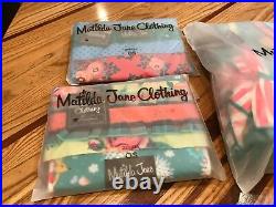 Matilda Jane Momento Christmas Tree Skirt and 4 Matching Stocking (5 Piece Set)