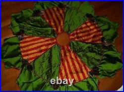 New Mackenzie Childs Holly and Berry Tree Skirt 54 High Quality Sold Out