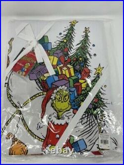 New Williams Sonoma Dr. Seuss The Grinch Christmas Tree Skirt