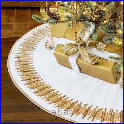 Park Hill Collection Holiday Splendor Golden Splendor Velvet Tree Skirt