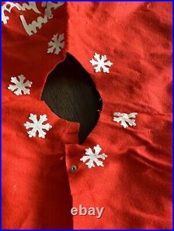 Pixie Elf Rare Made In Japan Vintage Christmas Tree Skirt