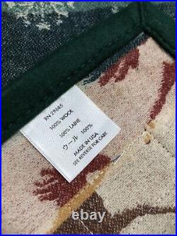 Rare VINTAGE Pendleton Woolen Mills Large Wool Holiday Tree Skirt Very RARE HTF