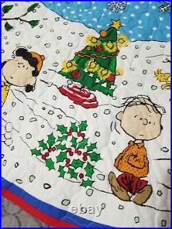 SKIRT & 22 Ornaments Charlie Brown Christmas Tree PEANUTS SNOOPY SEWN ALREADY 50