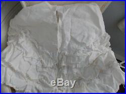 Sale Rachel Ashwell Shabby Chic Tm. White Petticoat Christmas Tree Skirt, Lp $270