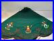 Vintage Beautiful Fructuoso Christmas Tree skirt 12 Days Of Christmas Green Red