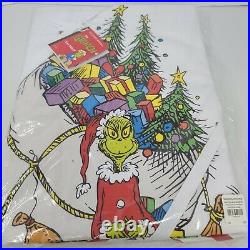 WILLIAMS SONOMA Grinch Dr. Seuss Christmas Tree Skirt 56 NWT
