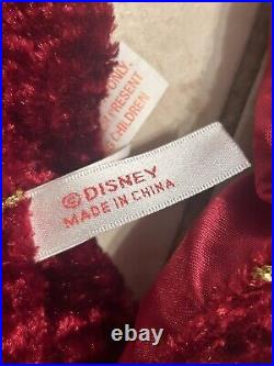 Walt Disney World Mickey & Minnie Mouse Victorian Christmas Tree Skirt
