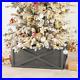Warm Gray Wooden Tree Collar Tree Stand Cover Christmas Tree Skirt Tree Box, 26