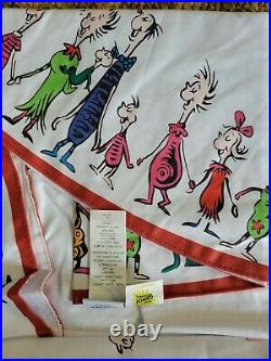 Williams Sonoma Grinch Dr. Seuss Christmas Tree Skirt 56