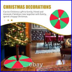 Winter Decor for Home Ball Christmas Tree Skirt Adornment Element Household