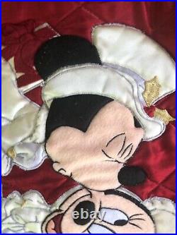 XXL Disney Theme Park Mickey Minnie Mouse Wedding Theme Christmas Tree Skirt